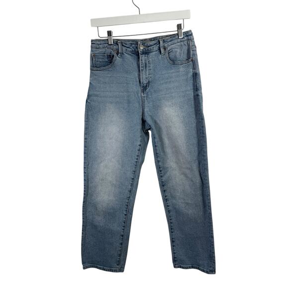 Poetry Dylan High Rise Straight Jeans Light Wash Ankle Capsole Womens UK 12 US 8 - Picture 3 of 8